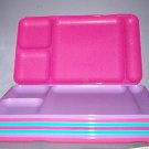 Tupperwear - 8 ea serving trays - 15X9X1" - 4 partitions- very sturdy - Like New