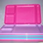 Tupperwear - 8 ea serving trays - 15X9X1" - 4 partitions- very sturdy - Like New