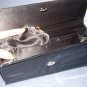 Purse - Black Patend Leather - 4.5X10.5X3/4" - small coin - plain and classic