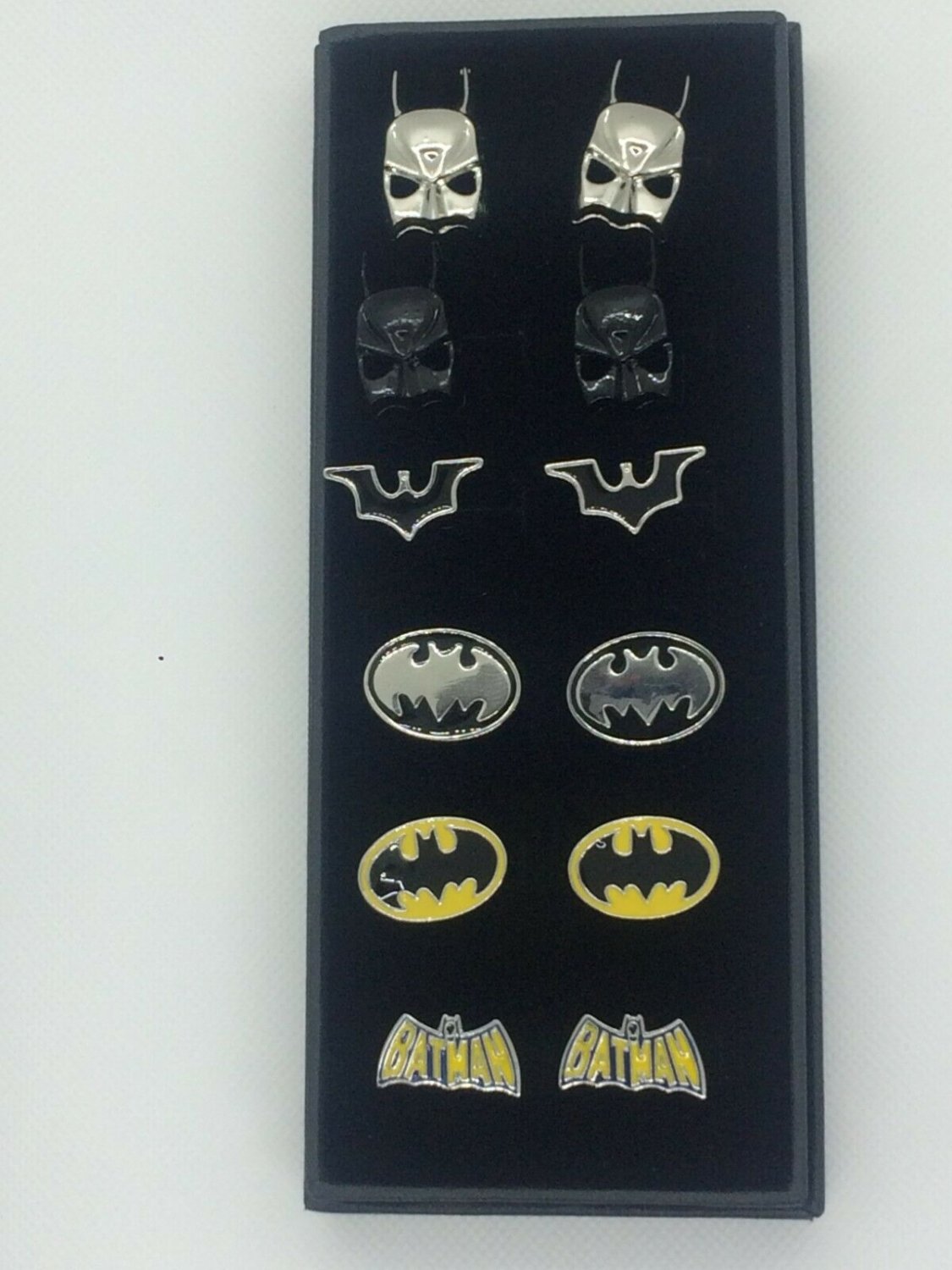 DC Cufflink set Novelty Jewelry for Men, Boys, Superhero Merchandise with box