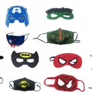 Superhero Children mask,Spider-man,Batman,Superman,hulk Comfortable and Reusable