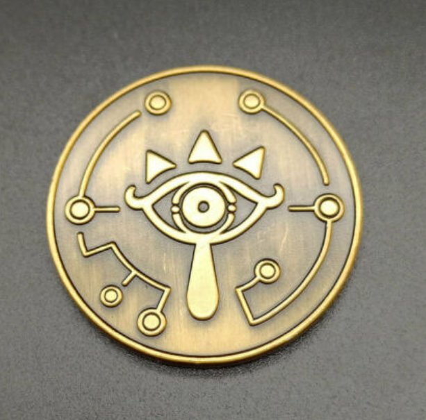 The Legend Of Zelda Breath Of The Wild Collectable Coin Used