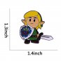 The legend of Zelda Pins, for Backpacks, Jackets, Shirts, Bags, cap