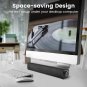 Portable 17-Inch Wired & Wireless Bluetooth Stereo TV Soundbar