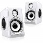 AUX Mini Computer Speakers USB Powered Pair Bass Stereo Speakers