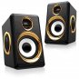 AUX Mini Computer Speakers USB Powered Pair Bass Stereo Speakers