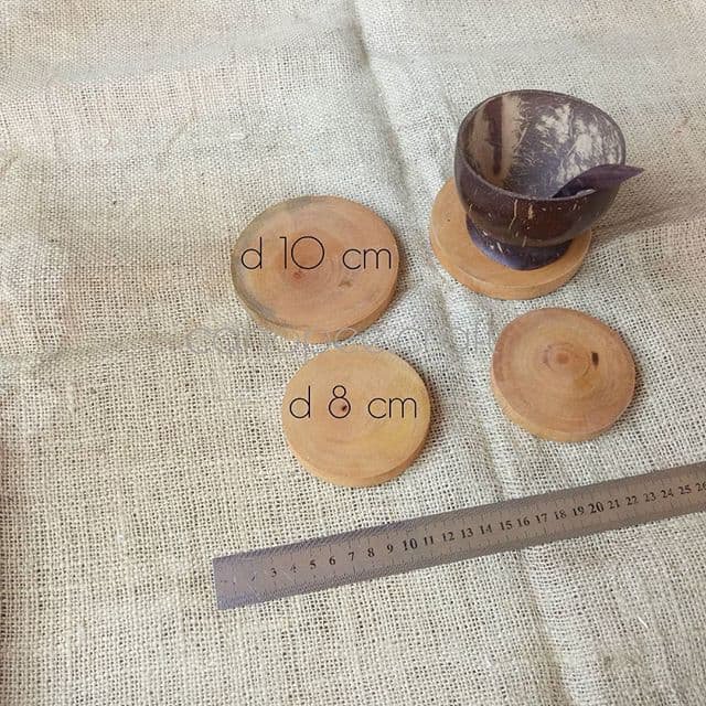 Wood Coaster Bulat