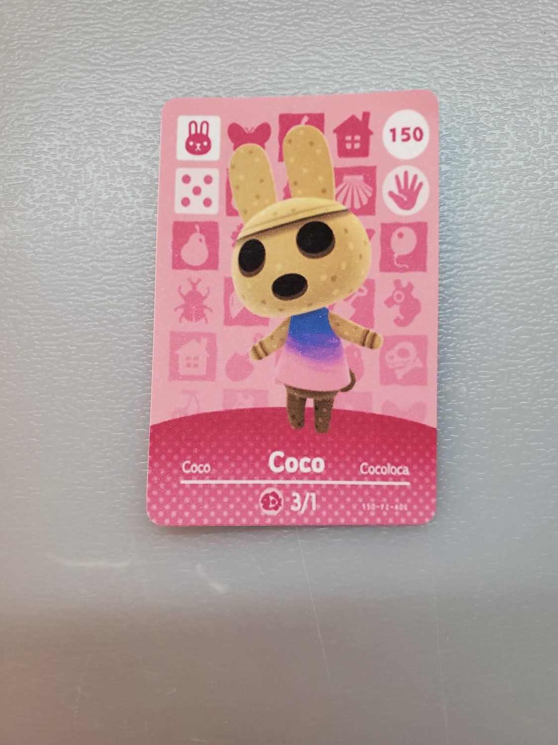 150 Coco Amiibo Card For Animal Crossing FAN Made