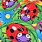Ladybug BIrthday Thank You Cards