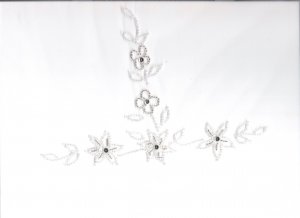 Crochet beading work