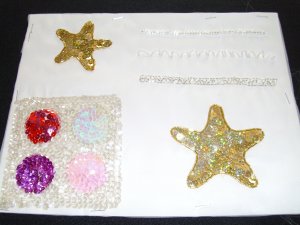 Hand Sequins work