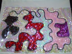 Hand Sequins work