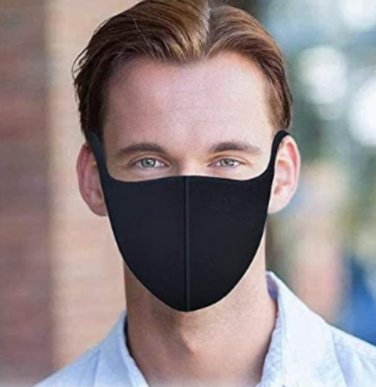5 Black Face Masks