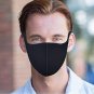 2 Black Face Masks