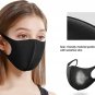 2 Black Face Masks