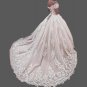 Custom Floral Lace Applique Off Shoulder Princess Ball Wedding Gown All Sizes