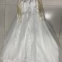 Custom Vine Lace Applique/Tulle Ball Wedding Gown All Sizes