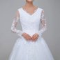 Custom Vintage Lace A Line Wedding Gown All Sizes