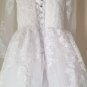 Custom Vintage Lace A Line Wedding Gown All Sizes