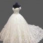 Custom Leaf Lace Ball Wedding Gown All Sizes