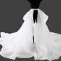 Custom Tiered Organza Tulle Wedding Train/Skirt All Sizes