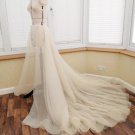 Custom Basic Tulle Organza Wedding Skirt/Train All Sizes