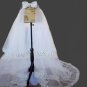 Custom Rhinestone Organza Tulle Skirt/Train All Sizes