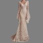Custom Sheath Bohemian Lace Sheath Wedding Gown All Sizes
