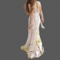Custom Bohemian Crochet Lace Sheath Wedding Gown All Sizes
