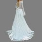 Custom Bohemian/Country All Over Lace A Line Wedding Gown All Sizes