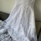 Custom Sequin Lace Trumpet Wedding Gown All Sizes