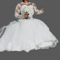 Custom Lace Applique & Tulle Mermaid Wedding Gown All Sizes