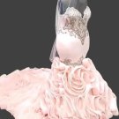 Custom Bling Satin Mermaid Wedding Gown All Sizes