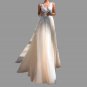 Custom Summer Applique/Tulle A Line Wedding Gown All Sizes