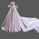 Custom (Gothic) Cathedral Length Satin A Line Wedding Gown All Sizes