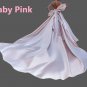 Custom (Gothic) Cathedral Length Satin A Line Wedding Gown All Sizes