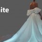 Custom (Gothic) Cathedral Length Satin A Line Wedding Gown All Sizes