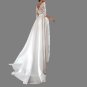 Custom Classic/Elegant Satin/Lace A Line Wedding Gown All Sizes