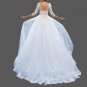 Custom (Gothic) Vintage Lace/Tulle A Line Wedding Gown All Sizes