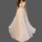 Custom Lace Applique/Tulle Summer A Line Wedding Gown All Sizes