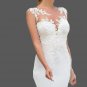 Custom (Gothic) Custom Dramatic Train Lace/Satin Fit & Flair Wedding Gown All Sizes