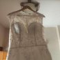 Custom (Gothic) Custom Dramatic Train Lace/Satin Fit & Flair Wedding Gown All Sizes