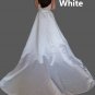 Custom Simple Satin Regular Detachable Skirt/Train All Sizes