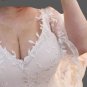 Custom Applique Tulle Boho  A Line Wedding Gown All Sizes