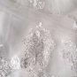 Custom (Gothic) Lace Applique Tulle A Line Wedding Gown All Sizes
