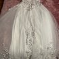 Custom (Gothic) Lace Applique Tulle A Line Wedding Gown All Sizes