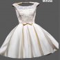 Custom Sequin Lace/Satin Elopement Wedding Dress All Sizes