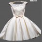 Custom Sequin Lace/Satin Elopement Wedding Dress All Sizes