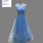Custom Glitter Tulle Organza A Line Wedding Gown All Sizes