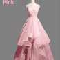 Custom Glitter Tulle Organza A Line Wedding Gown All Sizes
